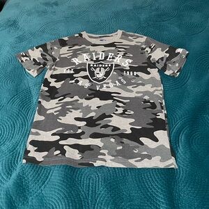 Men’s Las Vegas Raiders Camo T-shirt- M